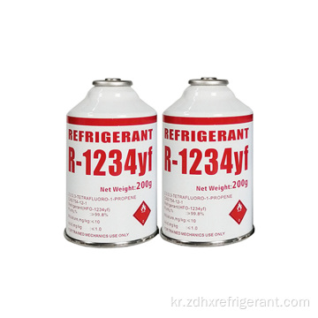 고급 냉매 HFO-R1234YF HYDROFLUOROOLEFIN 7OZ